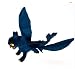 How To Train Your Dragon Deluxe 17.5" X 21.5" Figure NIGHT FURY TOOTHLESS Figure Plush Doll Toy collectible (Free Gift: 6 inch Grim Reaper Figure Plush) -UK XTRAFUN ESSENTIAL