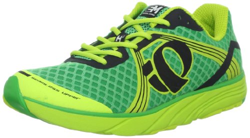 Pearl iZUMi Men's EM Road H Running Shoe,Fairway/Lime,8 D US