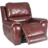 Motion Titan Leather Chaise Recliner Chair