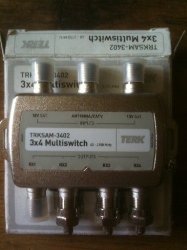 Terk 3X4 DirecTV Approved Multiswitch