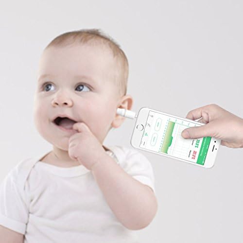 Smart Digital Thermometer for Ear Temperature Measuring Monitoring