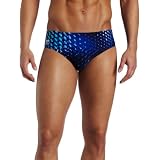 Speedo Mens Magnetic Space Endurance Swim Brief, Blue, 38