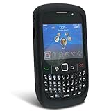 Silicone Skin Case for Blackberry Curve 8520, Black
