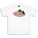 Harley Davidson Wings Screen Tee - Big Kids