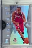 2006-07 Fleer E-X #19 Tracy McGrady Basketball Card Houston Rockets - Mint Condition - In Protective Display Case !