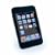 Tuff-Luv Slim&Lite Silicone skin case cover & topcoat screen protection pack for (Apple ipod Touch 2nd/3rd Gen 2G/3G)  - (Black)