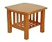 American Furniture Alliance Stanford End Table, Honey Oak