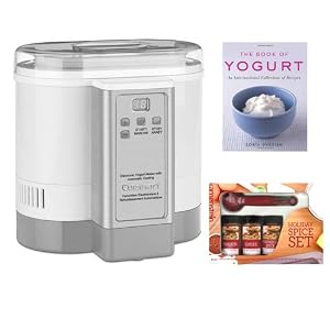 Amazon.com: Cuisinart CYM100 Electronic Yogurt Maker with Automatic ...