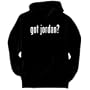 Got Jordan? Last Names Mens Hoodie (Black, Size Medium)