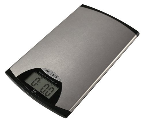 Digital Kitchen Scale:American Weigh EDGE Stainless Steel digi Kitchen Scale, 11-Pound by 0.1-Ounce Images