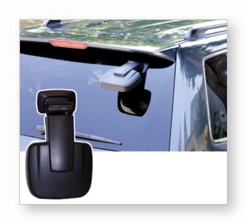 K Source C088 Back-Up Assist Mirror for Most SUV Vans Mini Vans and Station Wagon