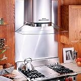 Broan Elite Rangemaster Series 629004 36 Mirage Wall Mount Chimney Hood with 450 CFM... by Broan-Nutone