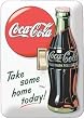 Coca-Cola Take Some Home Metal Switch Plate Cover Coke