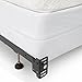 LINENSPA Box Spring Encasement – California King Size Box Spring Cover – Zippered and Waterproof Protector, Complete Protection – White