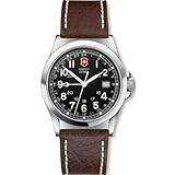 Victorinox Swiss Army Men's Infantry 2nd Time Zone Leather Watch #24798