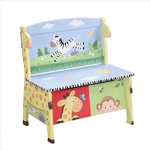 Sunny Safari Storage Bench