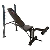 Cap Barbell Fitness Standard Weight Bench Black