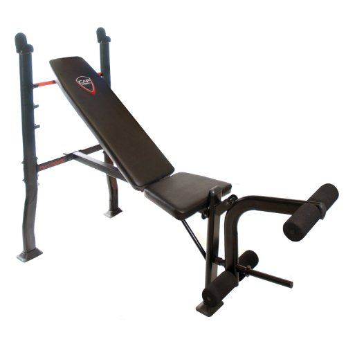 Cheap Cap Barbell Fitness Standard Weight Bench Black