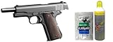 M1911A1 コルト・ガバメント + マルイBB弾0.2g(3500発) + ガス(610g)セット ロングレンジセット