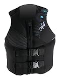 ONeill Womens Siren Lumbar Support USCG Vest (Blk/Pet/Col)