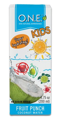 O.N.E. Kids Fruit Punch Coconut Water, 6.75oz