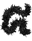 Deluxe Large Black 72 Costume Accessory Feather Boa