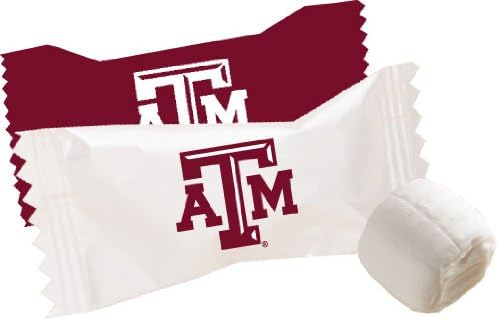Texas A&M Tailgate Candy Mint Favors Approx. 50pc Per 7oz Bag.
