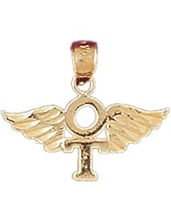 14K Yellow Gold Ot Occupational Therapist Pendant