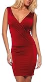 Evening Draped Sexy Clubwear Cocktail Prom Party Mini Dress