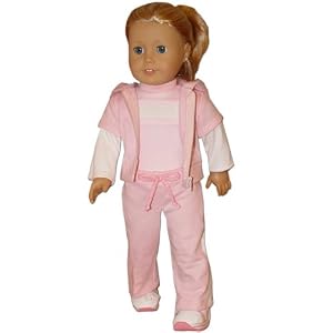 Doll Clothes, Sport Outfit for American Girl or 18 + GIFT by Doll Club of America LLC