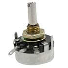 Amico 4mm Diameter Shaft 3 Terminal 220K ohm Linear Taper Rotary Potentiometer Pot