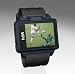 Electronics : 2GB 1.8'' MP4 Watch(Navy Blue frame, Black belt)(MP3, Video, Photo, FM, Flash Disk, Record)
