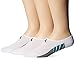 adidas Men's Climacool Superlite Super No Show Sock (3-Pair), White/EQT Green/Black, Large