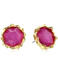 Sam Edelman Stone Small Pink Stud Earrings Set