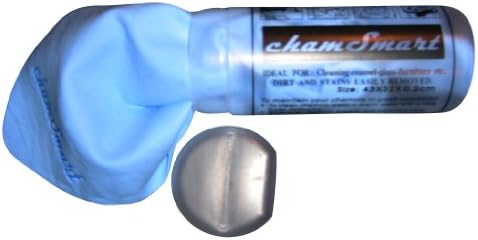 Car Wash Towel - Supreme Quick Dry Chamois Cleaning Cloth - Premium Quality - Way Better Than Microfiber - SAFE Scratch-Free And Lint-Free Water Absorbent - Awesome Value - Protect Your $50K Investment - Absolute Satisfaction Guarantee! (blue)