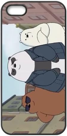 Popular We Bare Bears Custom Durable Protector Cell Phone Cover Case for iphone 5,5S