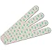 Cuddly Cactus Southwestern Saguaro Pattern Double-Sided Nail File Emery Board Set 4 Pack