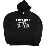 Juniors Hoody : I DONT GIVE A RATS *SS