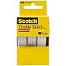 Scotch Permanent Double Sided Tape, 1/2 x 250 Inches 3-Pack Caddy(3136)