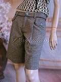 $305 New DG DOLCE  GABANNA Geometric Tweed Shorts 26 40 6
