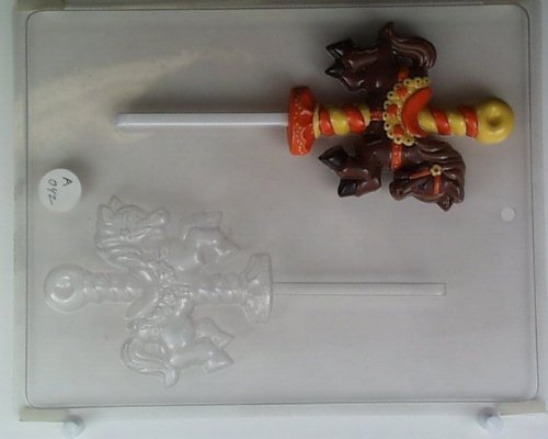 Carousel horse lollipop AO042 All Occasion Chocolate Candy Mold