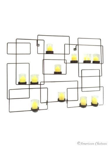 10 Candle Holder Geometric Modern Decor