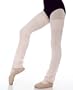 Danskin Girls 7-16 Pointelle Knit Leg Warmer,Theatrical Pink,One Size