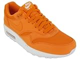 Nike Men's NIKE AIR MAX 1 RUNNING SHOES 11 Men US (MANDARIN/MNDRN/WHITE/TTL ORNG)