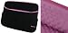 rooCASE Super Bubble Neoprene Sleeve Case for Lenovo IdeaPad U110 11.1-Inch Black (Black / Pink)