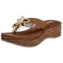 Cudas Women's Pisa Platform Sandal,Brown,7 M