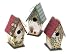 Kitchen & Housewares : 3 BIRDHOUSES/ NEST IN THE GARDEN/ BRAND NEW
