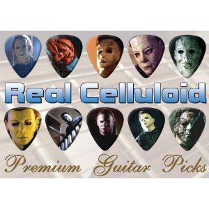 Printed Picks Company Halloween Premium Guitar Picks X 10 (T)
