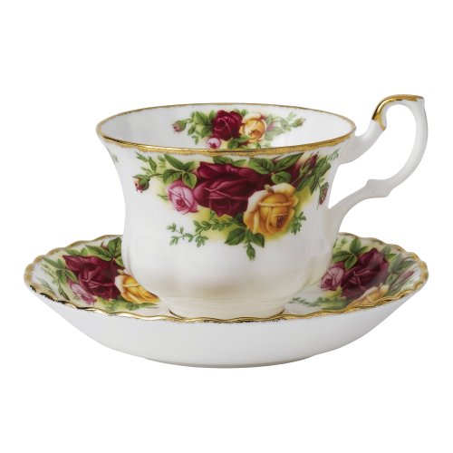 Royal albert old country roses boxed cup and saucer