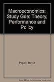 Hall and Taylor's Macroeconomics : study guide
